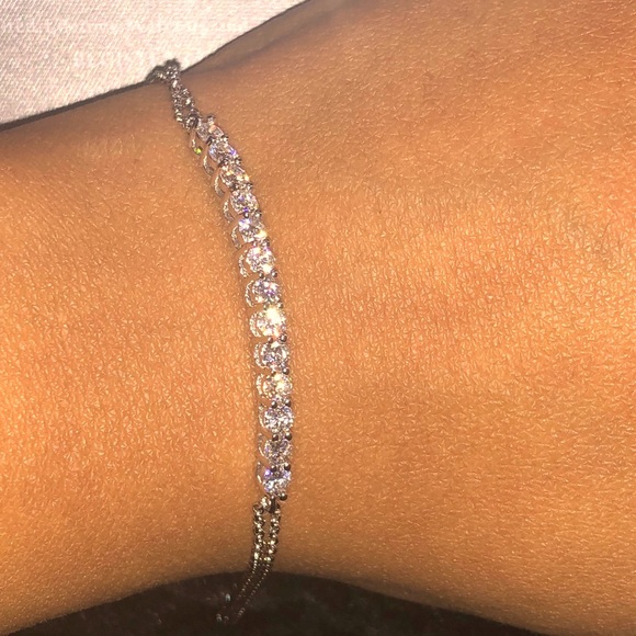 Jewelry - GRA certified VVS diamond bolo bracelet engagement wedding Valentine’s birthday